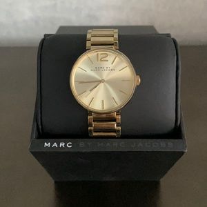 Marc by Marc Jacobs gold watch